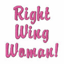 Right Wing Woman! Hoodie embroidered shirts by jhimages Right Wing Woman! Hoodie embroidered shirts