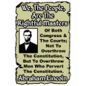 Rightful Masters t-shirts