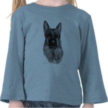 Rikko, German Shepherd T-shirts