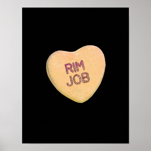 Rim Job Candy Png Poster Zazzle