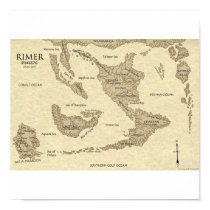 Rimarian World Map 2009 posters