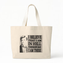 Rimbaud in Hell Canvas Bag