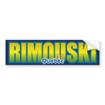 Rimouski Bumper Bumper Sticker