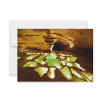 Rimstone Formation in Caves Personalized Announcement