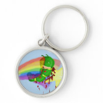 Rinabow vs Caterpillar Key Chains