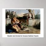Rinaldo And Armida By Giovanni Battista Tiepolo Posters