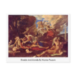 Rinaldo And Armida By Nicolas Poussin Postcards