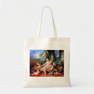 Rinaldo and Armidanude act lady Francois Boucher Canvas Bags