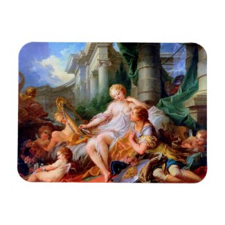 Rinaldo and Armidanude act lady Francois Boucher Rectangle Magnets