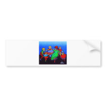 Ring Around the Rosie two Bumper Sticker