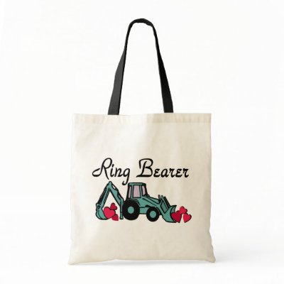 Ring Bearer Backhoe bag