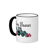 Ring Bearer Backhoe mugs by weddinghut Ring Bearer Backhoe mugs