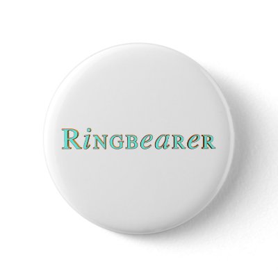 Ring Bearer Button