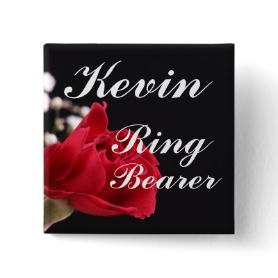 Ring Bearer Button