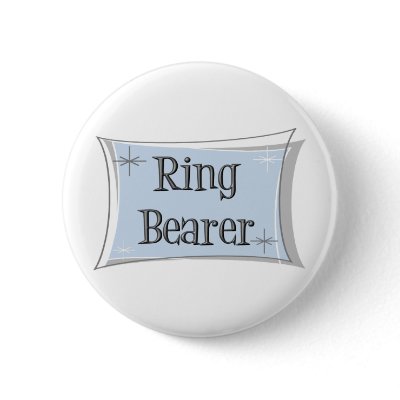 Ring bearer button