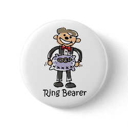 Ring bearer button