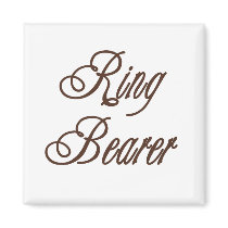 Ring Bearer Classy Browns Magnets