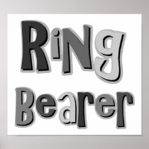 Ring Bearer Gray Posters