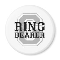 Ring Bearer Groom Cheer Refrigerator Magnets