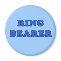 Ring Bearer Fridge Magnets