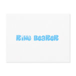 Ring Bearer Post Cards