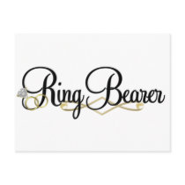 Ring Bearer Postcard