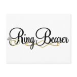 Ring Bearer Postcard