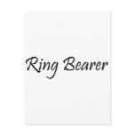 Ring Bearer Postcard