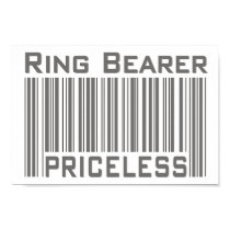 Ring Bearer Priceless posters by TeeShirtsTShirts Ring Bearer Priceless posters