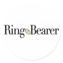 Ring Bearer stickers by worldsfair Ring Bearer stickers