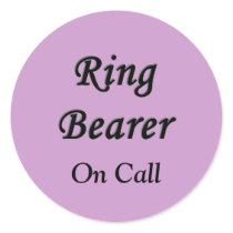 Ring Bearer stickers by Bridesrus Ring Bearer stickers