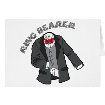 Ring Bearer T-shirts and Gifts cards