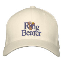 Ring Bearer Teddy Bear Baseball Cap