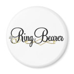 Ring Bearer - Wedding Fridge Magnet