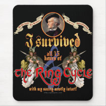 Ring Cycle Survivor Mousepad