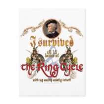 Ring Cycle Survivor Post Card