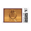 Ring + date - Customized postage by Isdansr Ring + date - Customized postage