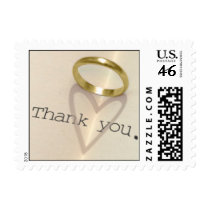 Ring | Heart Shadow "Thank You" Postage