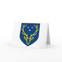 Ring Kobing Coat of Arms Greeting Card