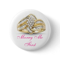 ring, Marry Me First buttons by allisonwilder ring, Marry Me First buttons