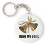 Ring My Bell .Key Ring. Key Chains