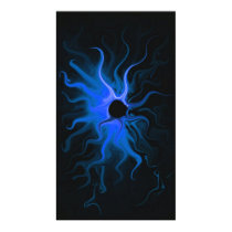 Ring of Blue Fire print by SuzeeQ Ring of Blue Fire print