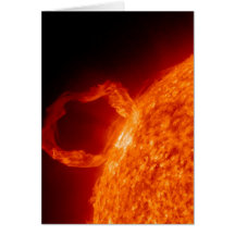 Ring Of Fire Greeting Card