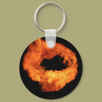 Ring of Fire keychains by kattydown Ring of Fire keychains