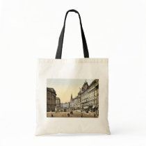 Ring Street, Budapest, Hungary, Austro-Hungary rar Canvas Bag