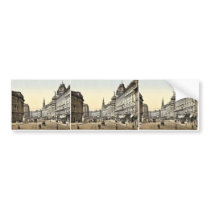 Ring Street, Budapest, Hungary, Austro-Hungary rar Bumper Sticker