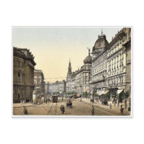 Ring Street, Budapest, Hungary, Austro-Hungary rar Post Card