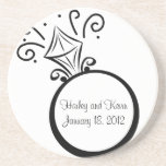 Ring Themed Reception Coaster