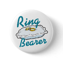 Ringbearer Pinback Buttons