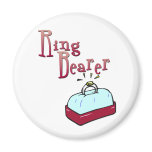 Ringbearer Favors and Tee Shirts Fridge Magnets